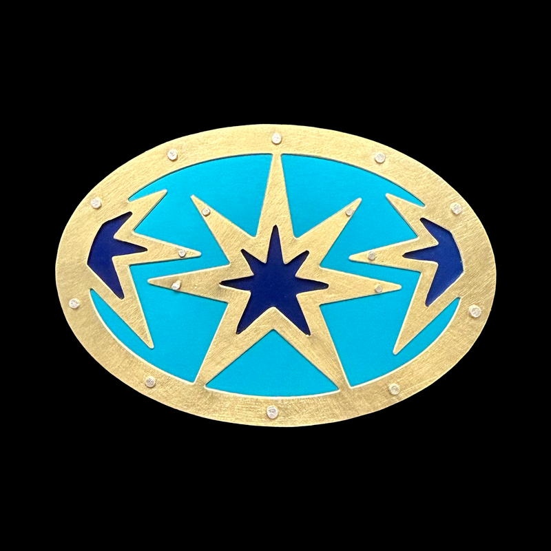 SUPERSTAR BELT BUCKLE - BRASS