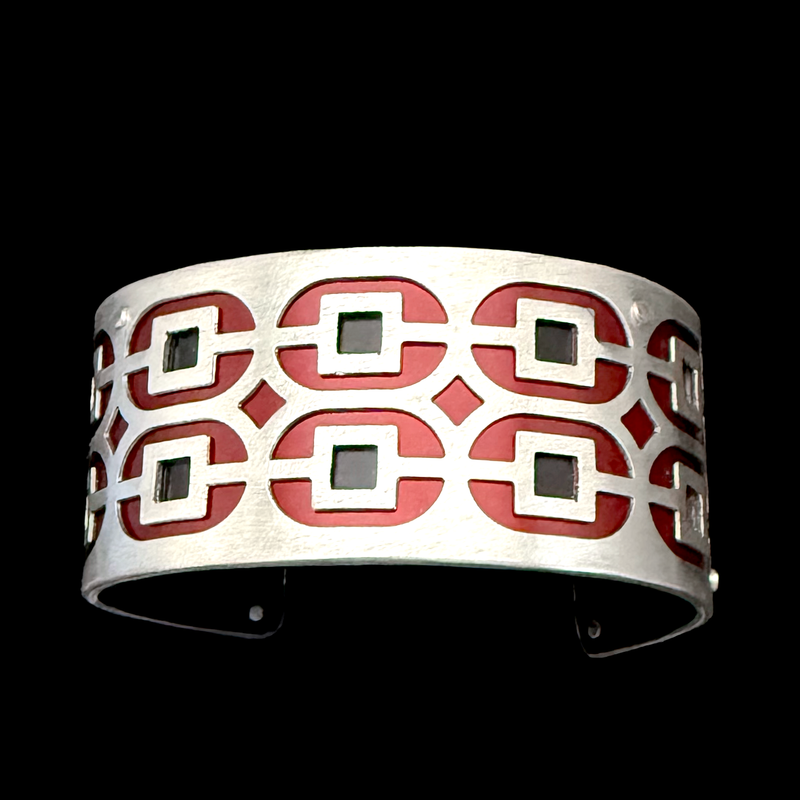 DOUBLE LINK CUFF TWO-TONE SMALL