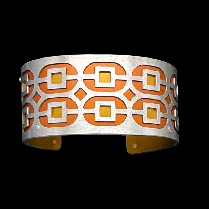 DOUBLE LINK CUFF TWO-TONE SMALL