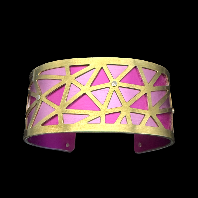 MIXED UP CUFF TWO-TONE SMALL BRASS