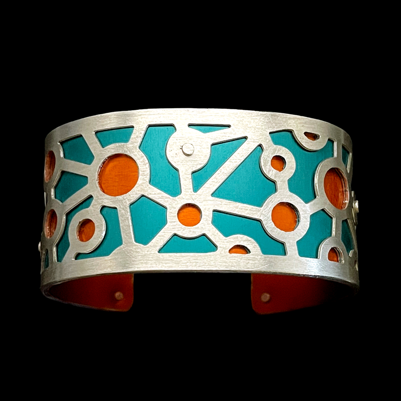 ATOMS CUFF TWO-TONE SMALL