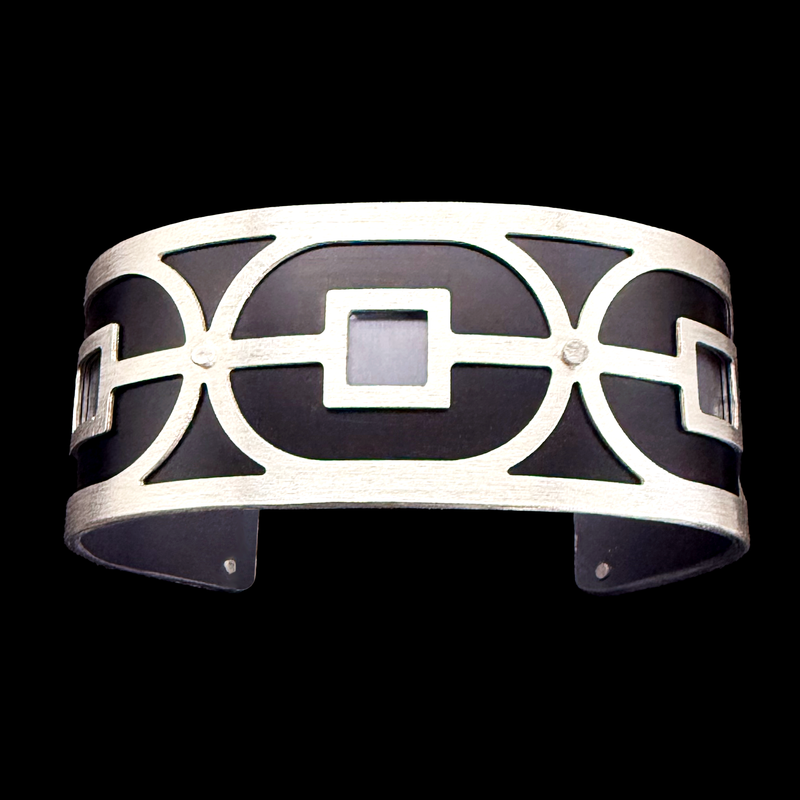 SINGLE LINK CUFF TWO-TONE SMALL