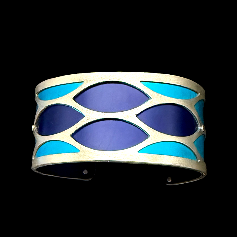 GRATE CUFF TWO-TONE SMALL