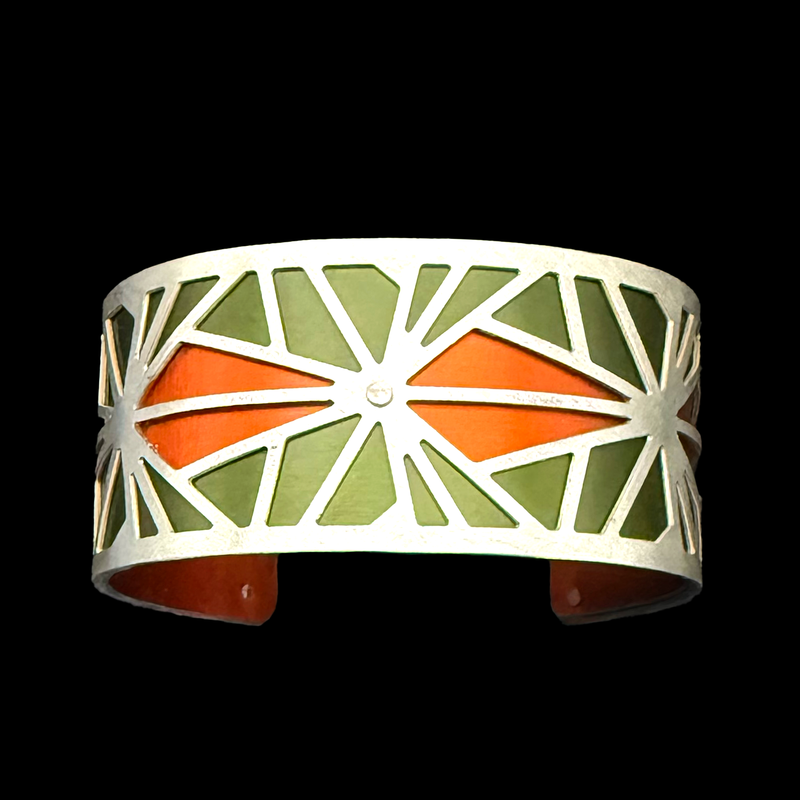 ORIGAMI CUFF TWO-TONE SMALL