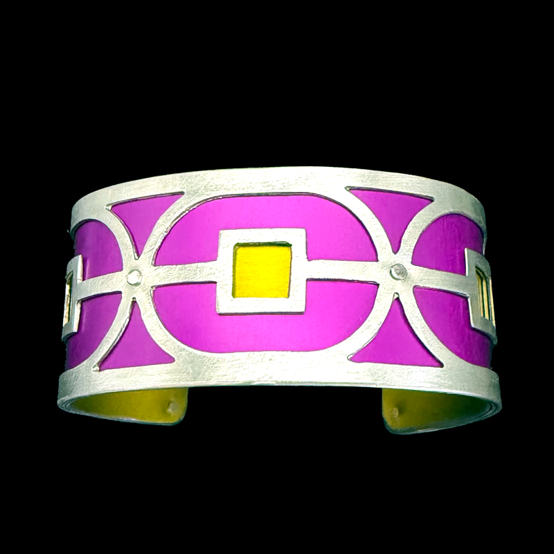 SINGLE LINK CUFF TWO-TONE SMALL