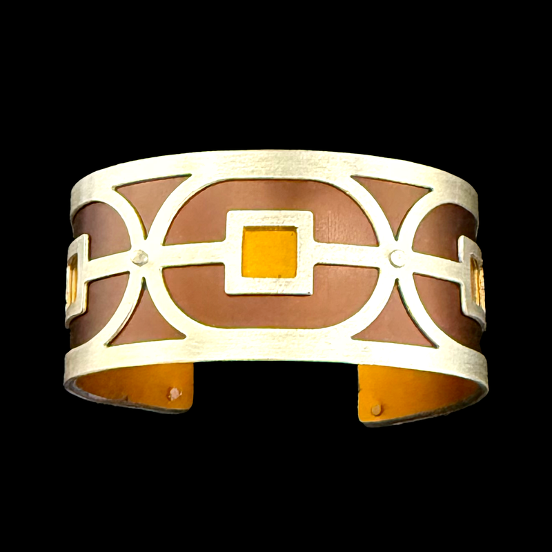 SINGLE LINK CUFF TWO-TONE SMALL