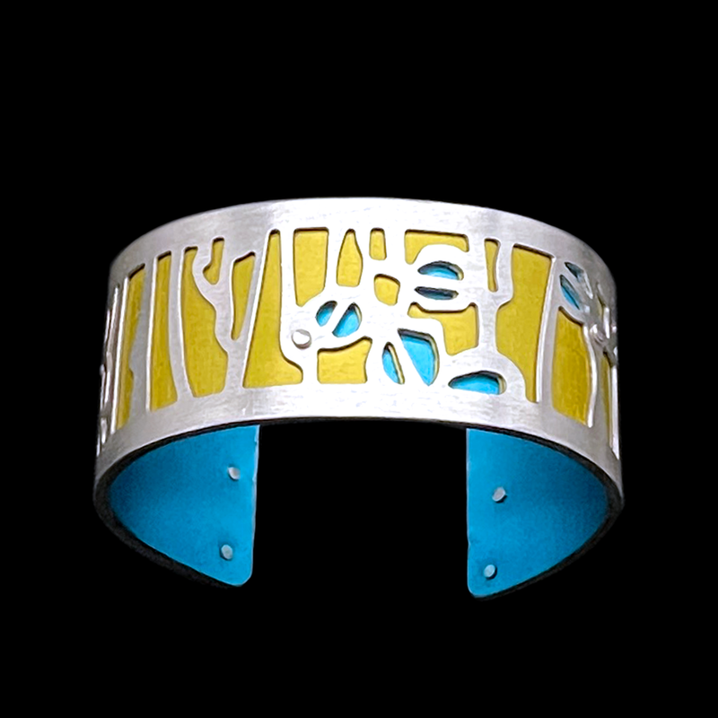 SEAPODS VERTICAL CUFF TWO-TONE SMALL