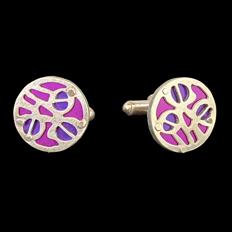 SEAPOD TWO TONE CUFF LINKS