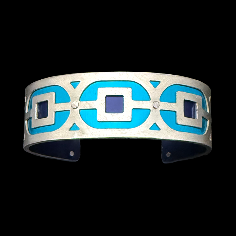 SINGLE LINK CUFF TWO-TONE EXTRA SMALL