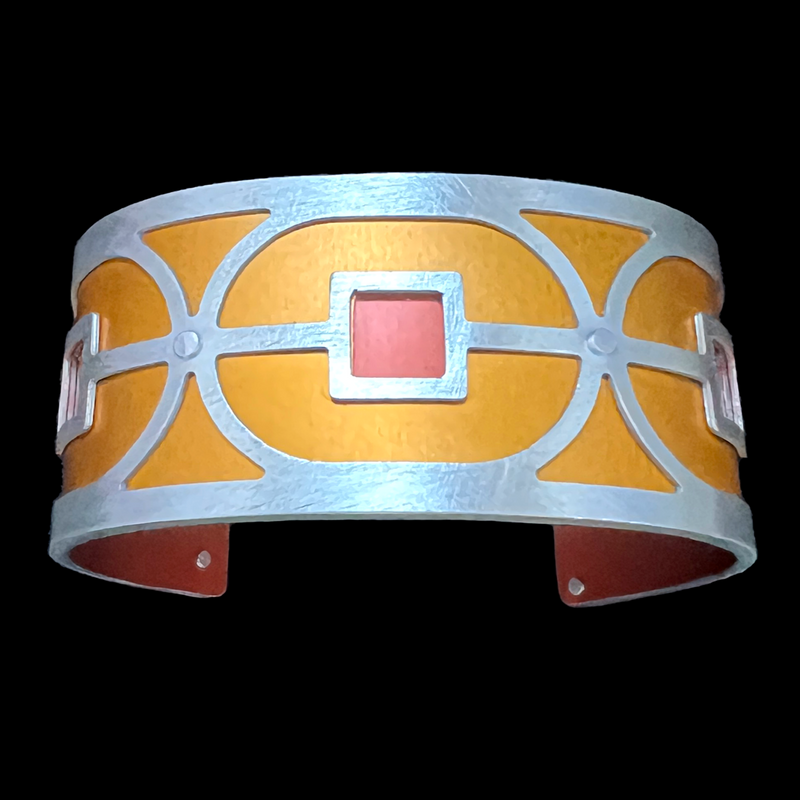 SINGLE LINK CUFF TWO-TONE SMALL