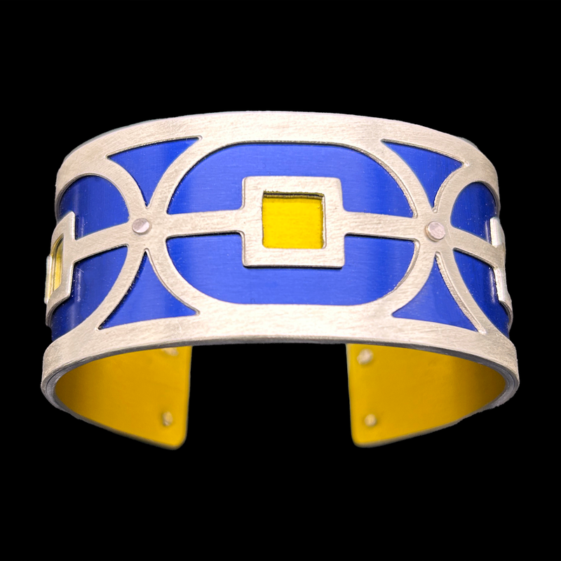 SINGLE LINK CUFF TWO-TONE SMALL