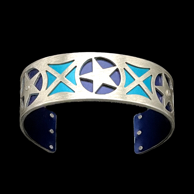 TINY STAR CUFF TWO-TONE EXTRA SMALL