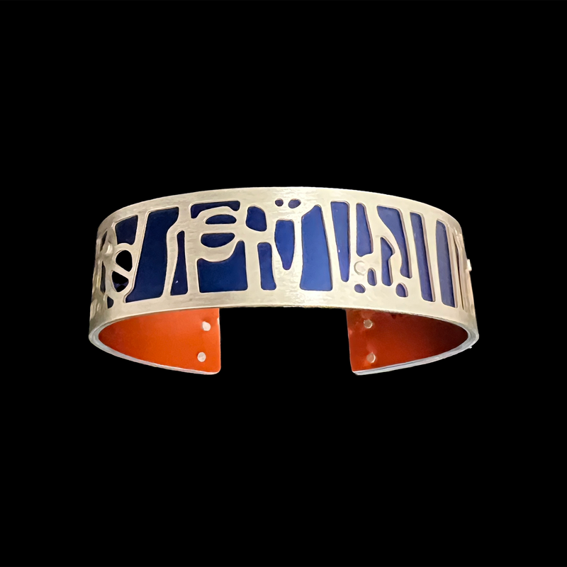 BRASS Vertical Seapods Cuff XS
