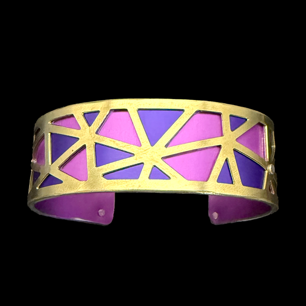 MIXED UP CUFF TWO-TONE EXTRA SMALL BRASS