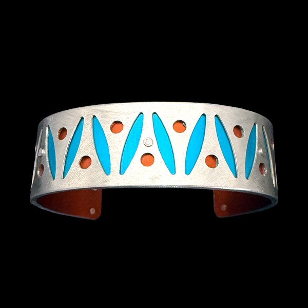 PINBALL CUFF TWO-TONE EXTRA SMALL