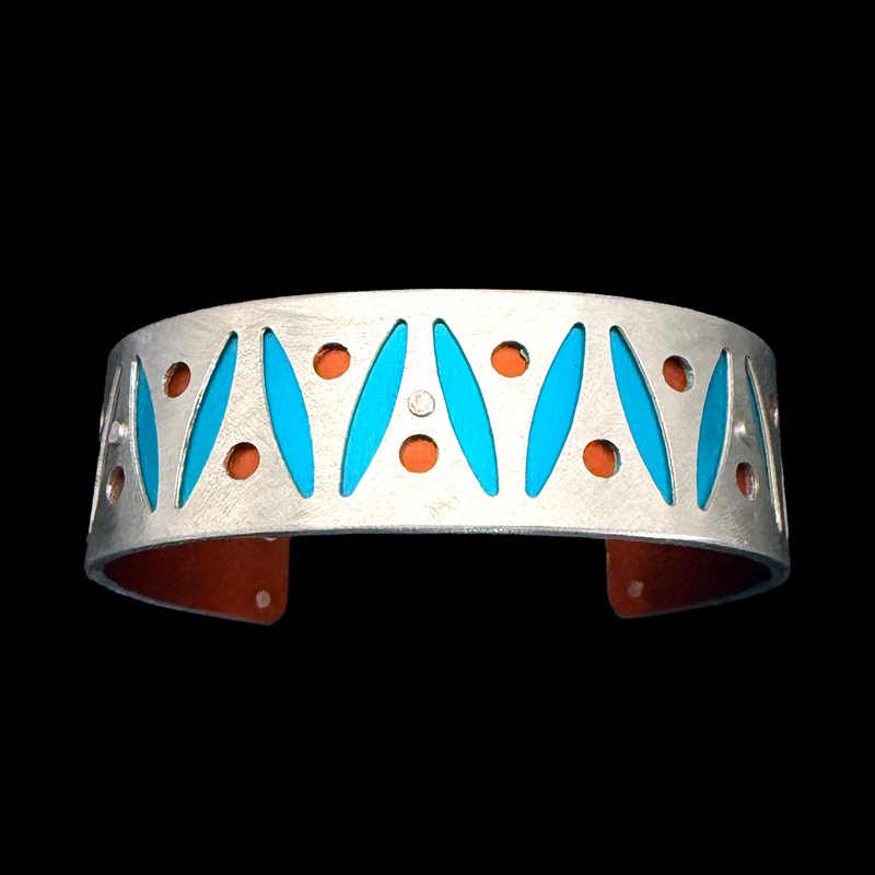 PINBALL CUFF TWO-TONE EXTRA SMALL