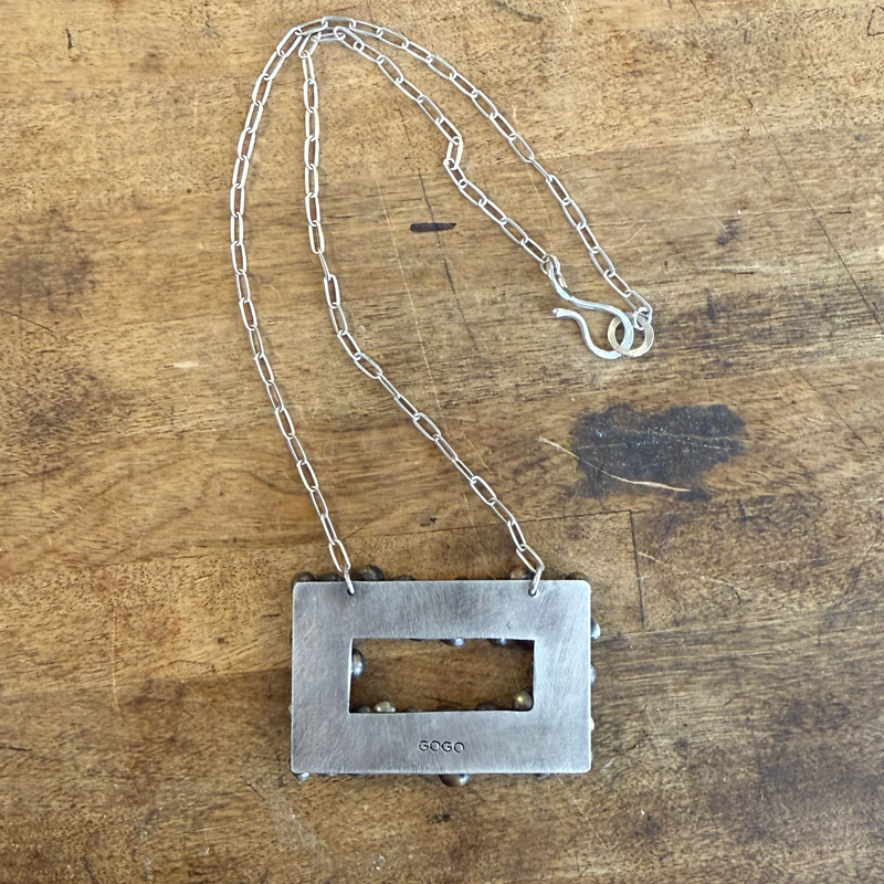 SEAPODS NECKLACE - RECTANGLE