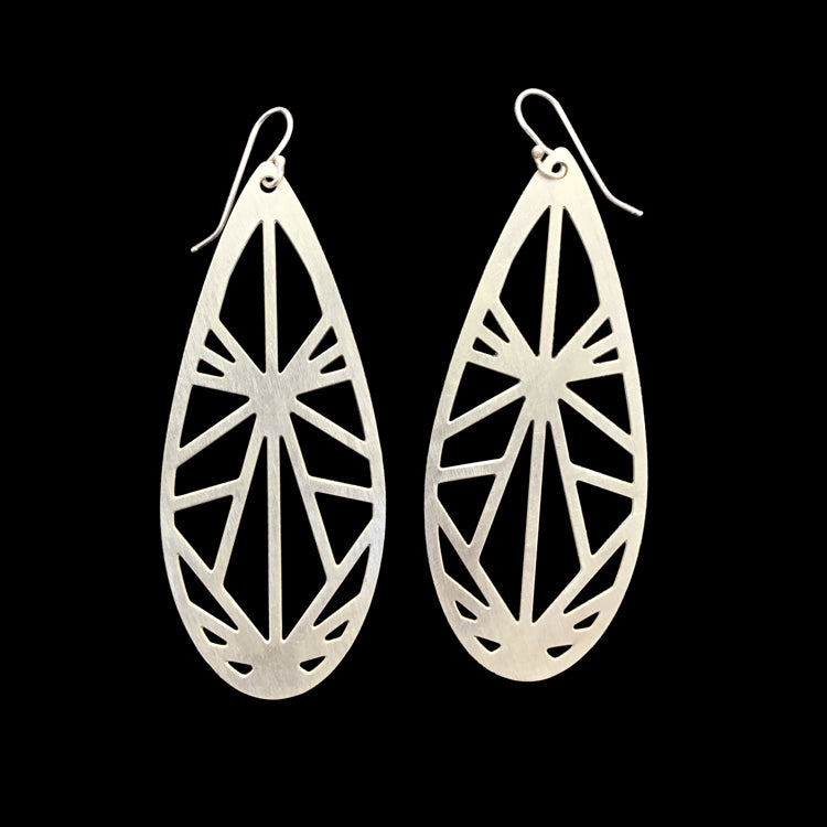 Origami Shoulder Duster Earrings