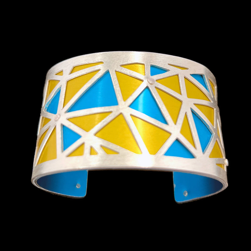 Medium Two Tone Mixed Up Cuff