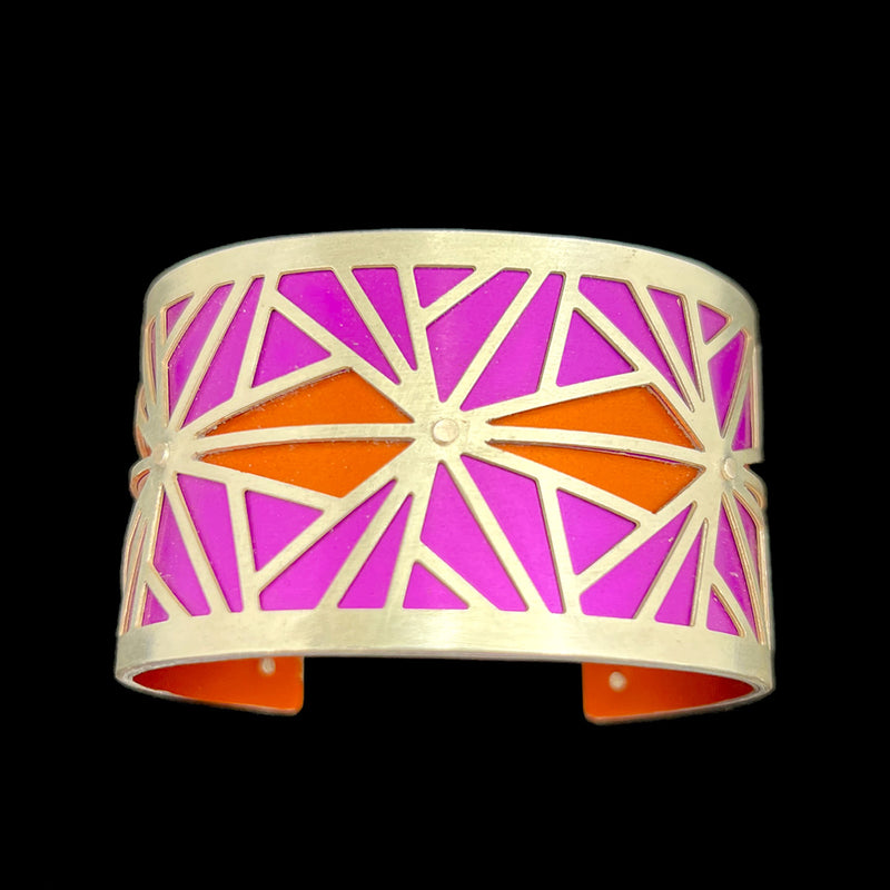 ORIGAMI CUFF TWO-TONE MEDIUM