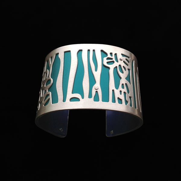 Men's Medium Vertical Seapod Cuff