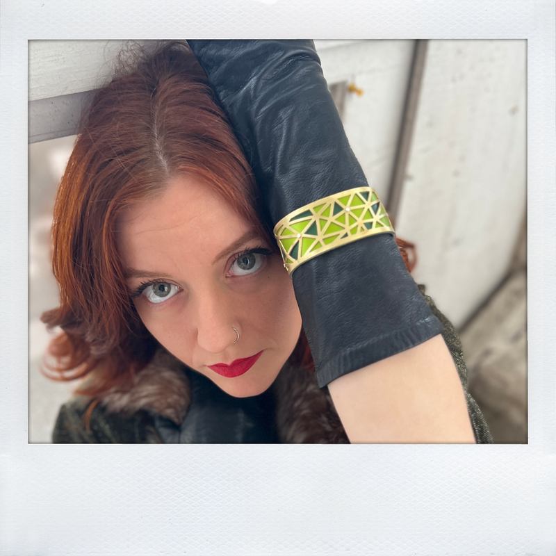 MIXED UP CUFF TWO-TONE SMALL BRASS