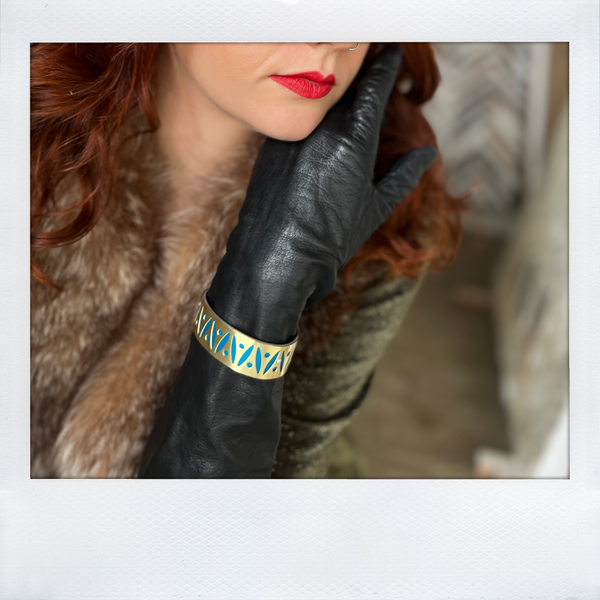 BRASS Pinball Cuff XS