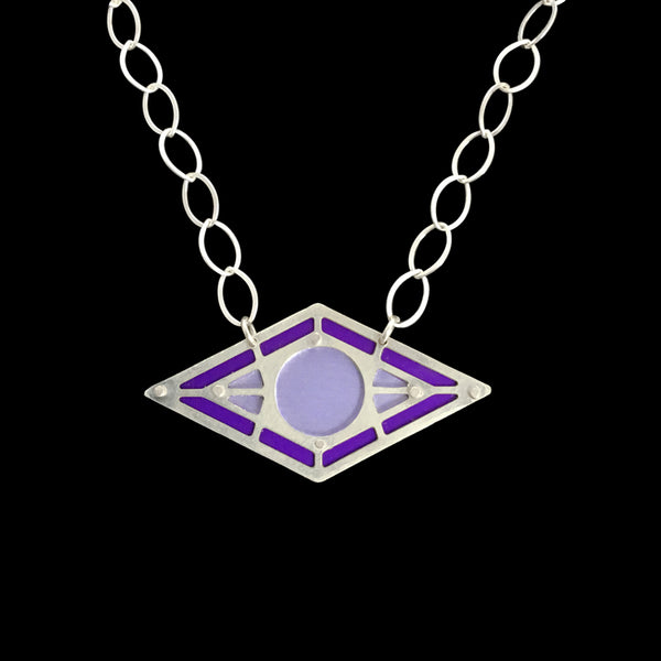 Diamond Collection Marquis Cut Two Tone Necklace