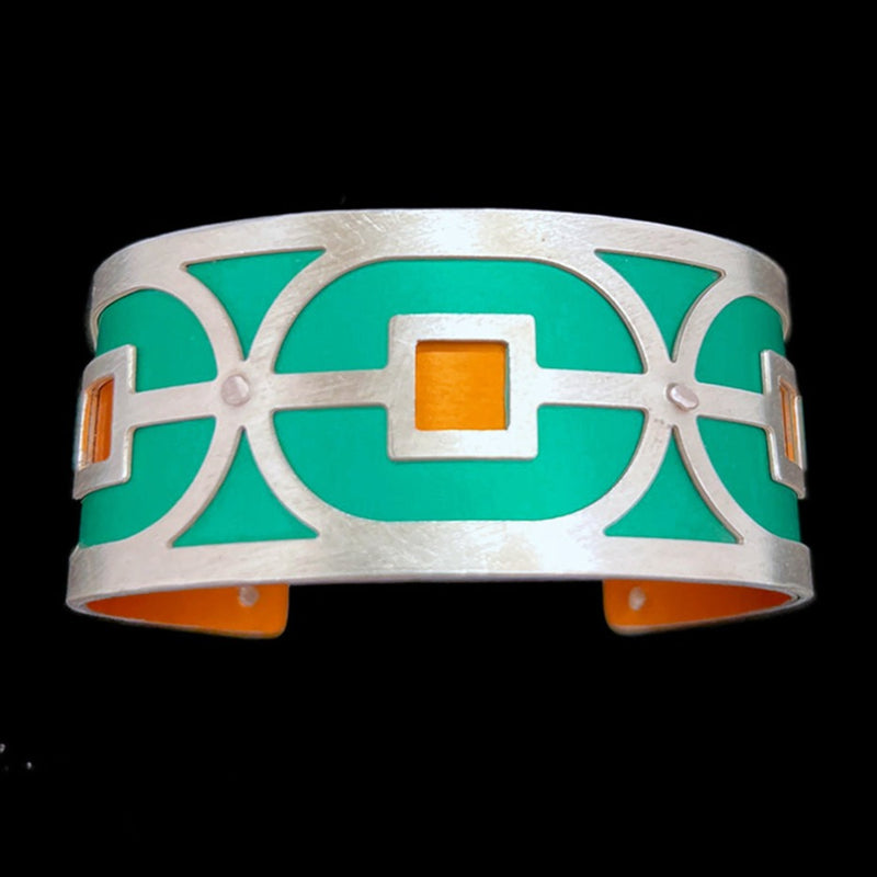 SINGLE LINK CUFF TWO-TONE SMALL