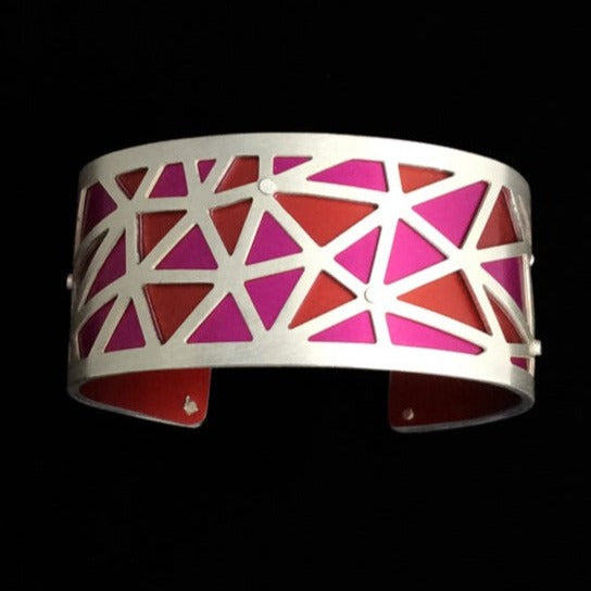 Small Two Tone Mixed Up Cuff