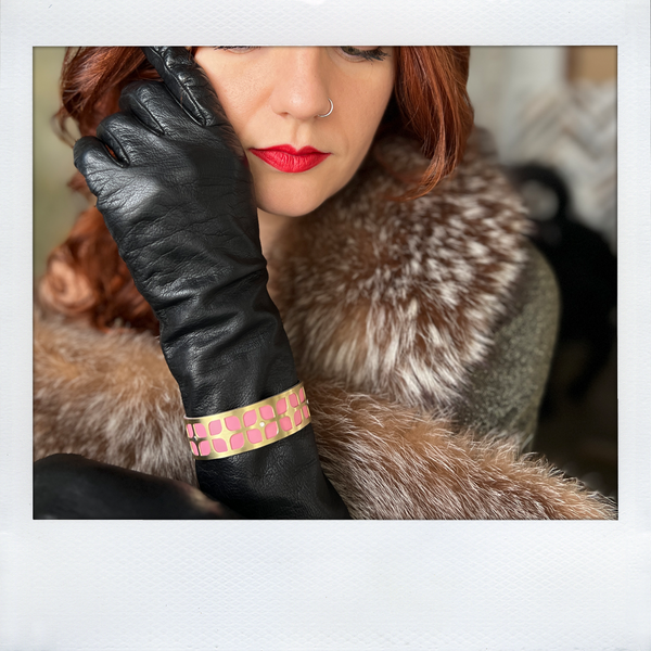 BRASS Squared Buttercup Cuff XS