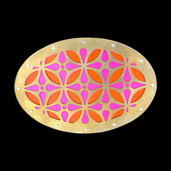 TEARDROP BELT BUCKLE