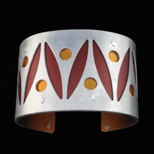 PINBALL CUFF TWO-TONE MEDIUM